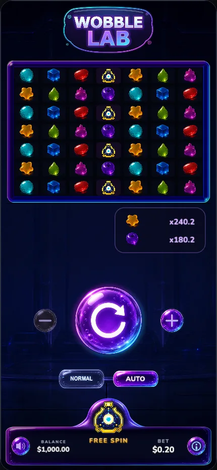WOBBLE LAB on a phone